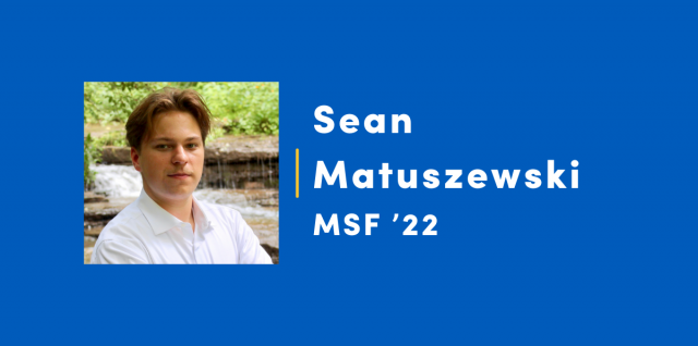 Sean Matuszewski MSF 22