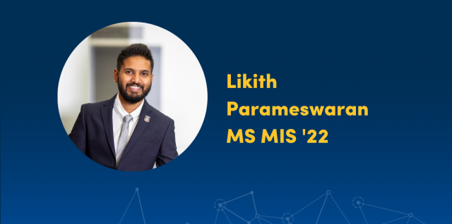 Likith Parameswaran MS MIS 22
