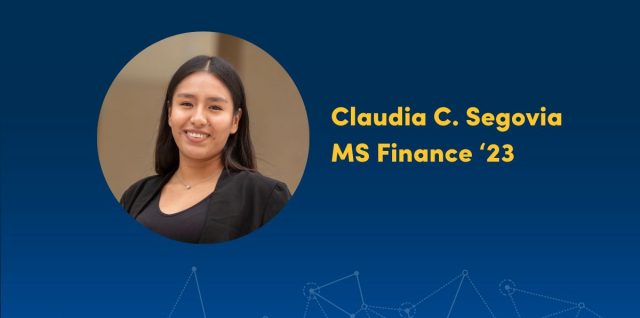 Claudia Cabrera Segovia MS Finance 23