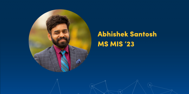 Abhishek Santosh MS MIS 23