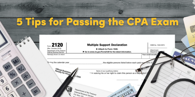 5 Tips for Passing the CPA Exam