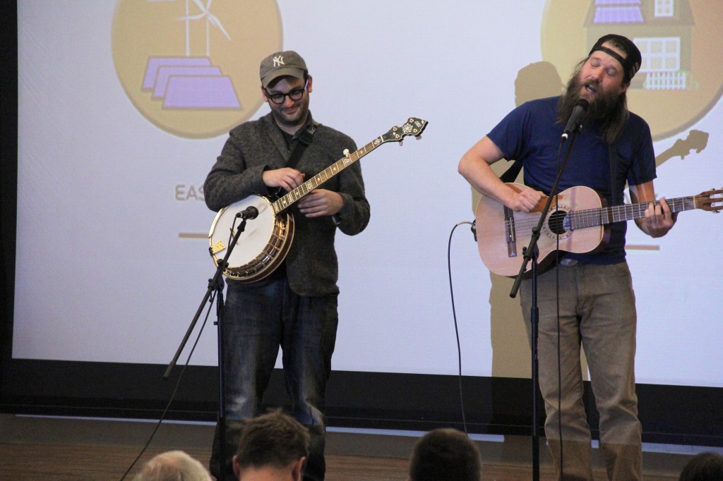 Josh Fox and Dustin Hamman lit up the night with their musical talents.