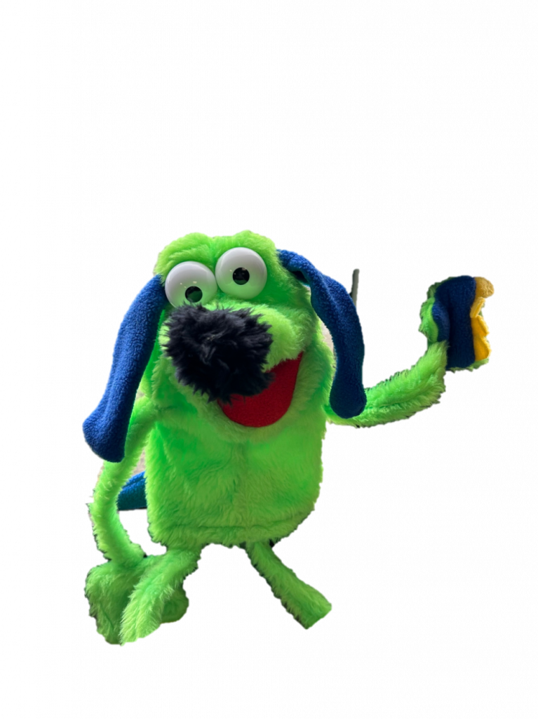 Puppet used in intervention project