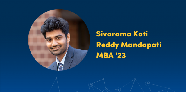 Sivarama Koti Reddy Mandapati, MBA 2023