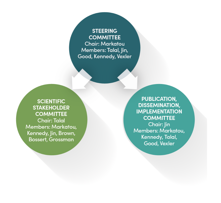 Hierarchical organization of committees.