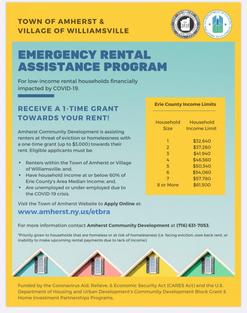 Town of Amherst Emergency Rental Assistance Program – Graduate Student ...