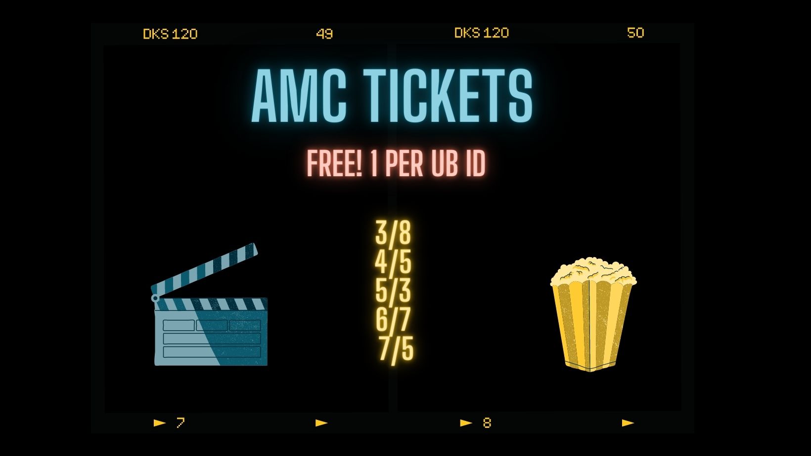 Free Amc Movie Tickets Available Graduate Student Association