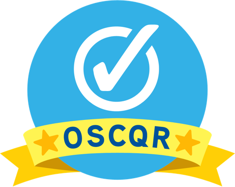 OSCQR logo with checkmark