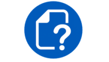 UB blue support document icon