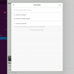 Slack invite screen