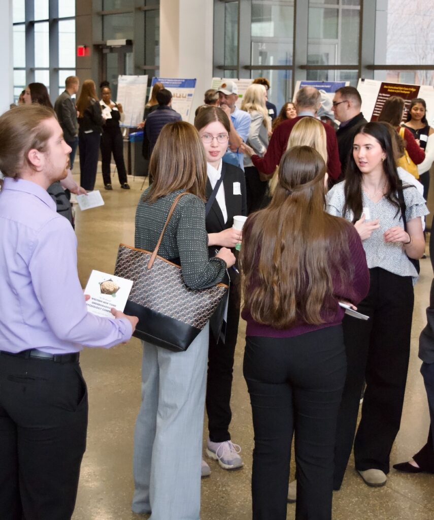 A busy poster session